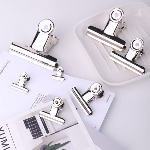 deli 9525 Binder Clip, 29mm, Silver
