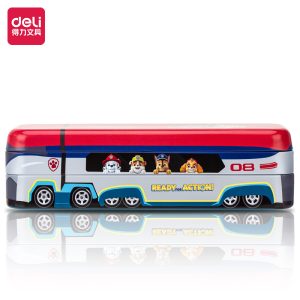 deli 70854 Pencil Case, Red