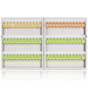 deli 9324 Key Cabinet, 455*377*50mm；72 -bit keyhole, Grey