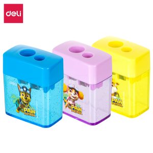 deli EH551 Pencil Sharpener, φ8mm and φ11.5mm, Assorted Colors