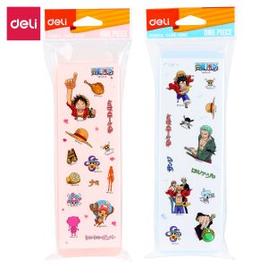 deli EH901 Pencil Case, 195c×60×25mm, Assorted Colors