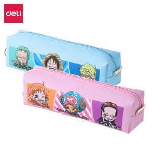 deli EH912 Pencil Pouch, 190×50×50mm, Pink, Blue