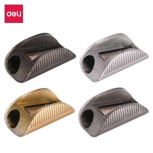 deli ER01700 Pencil Sharpener, One hole-for Standard pencil φ 8 mm, Assorted Colors