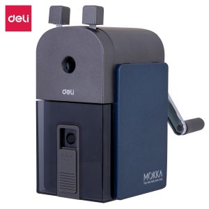 deli ER10234 Rotary Pencil Sharpener, 83×68×134mm, Blue