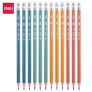 deli EU50000 Pencil, HB, Assorted Colors