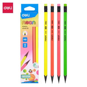 deli EU54600 Pencil, HB, Assorted Colors
