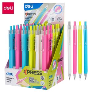deli EU61200 Plastic Mechanical Pencil, 0.7mm