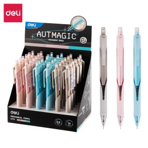 deli EU775 Mechanical Pencil, 0.5mm, Assorted Colors