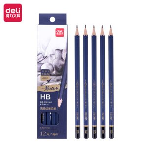 deli S999-HB Sketching Pencil, HB, Blue