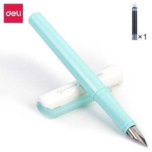 deli A932 Fountain Pen, EF(0.3mm-0.45mm), Green