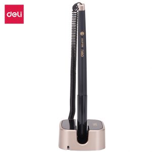 deli E6797 Desk Pen Stand, Bullet tip：0.7mm, Blue