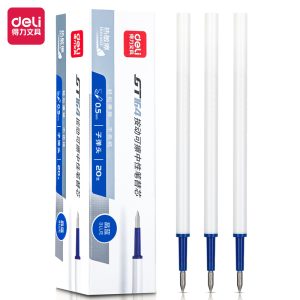 deli GT164 Gel Pen Refill, 0.5mm, Blue