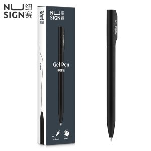 deli NS552 Nusign Gel Pen, Bullet tip: 0.5mm, Grey
