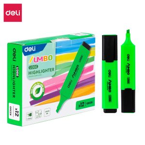 deli EU366-GN Highlighter, Chisel tip: 1~5mm, Green