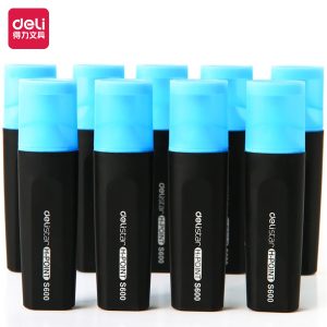 deli S600 Highlighter, Chisel tip:1-4mm, Blue
