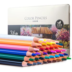 deli 6566 Colored Pencil, 36 color, Assorted Colors