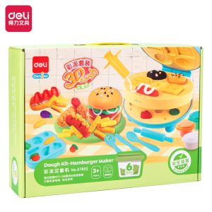 deli 67802 Soft Clay, Assorted Colors