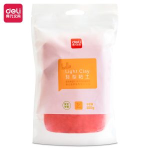 deli 67841 Soft Clay, Red
