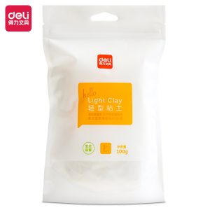 deli 67841 Soft Clay, White