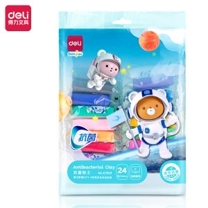 deli 67859 School Clay, 24 colors, Assorted Colors