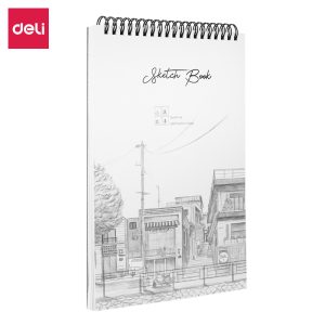 deli 73628 Sketch Book, B5, Assorted Colors