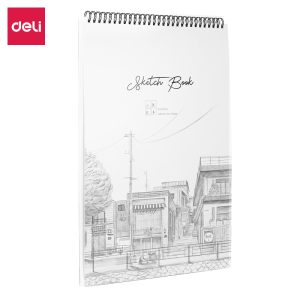 deli 73633 Sketch Book, 8k, Assorted Colors
