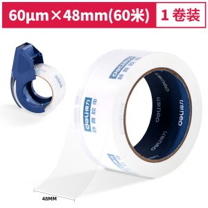 deli 30043 Packing Tape, 48mm*60m*60μm, Transparent