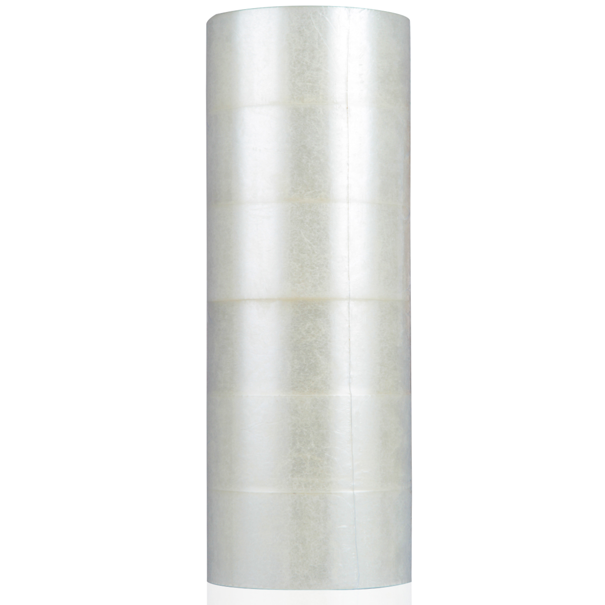 deli 30335 Packing Tape, 60mm*200y*45um(6rolls/tube), Transparent