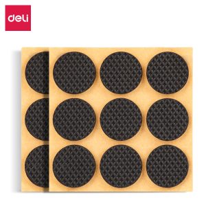 deli 30480 protection pad, φ2.8cm*4mm, Black