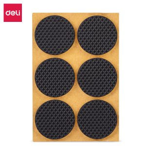 deli 30481 protection pad, φ3.8cm*4mm, Black
