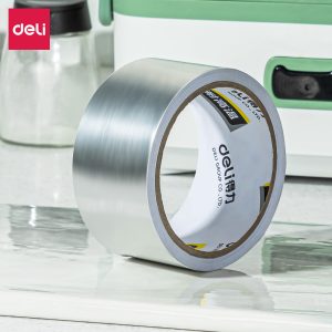 deli 30510 Aluminum Foil Tape, 48mm*10m*100μm, Silver