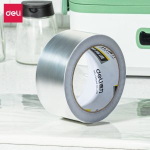 deli 30520 Aluminum Foil Tape, 48mm*20m*100μm, Silver