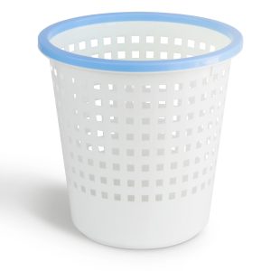 deli 9554 Waste Bin, φ285×288mm, Blue