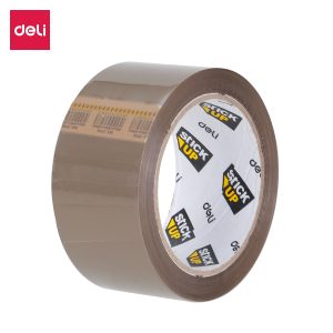 deli E37701 Packing Tape, 48mm×66m×50μm, Brown
