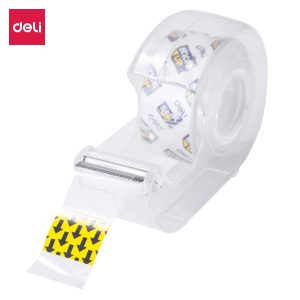deli EA30211 Stationery Tape, 18mm×45um×7.62m(1roll/blister), Transparent