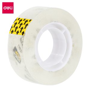 deli EA30310 Stationery Tape, 18mm×45um×33m(1roll/box), Transparent