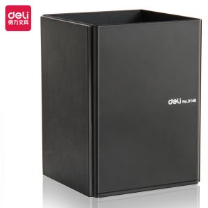 deli 9146 Pen Holder, 75*75*100mm, Assorted Colors