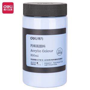 deli 73875 Acrylic Colors, 300ml, Shallow Grey Blue