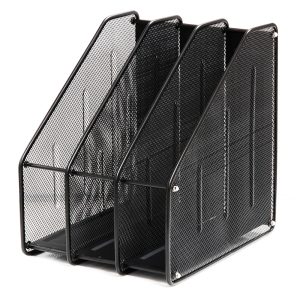 deli 9197 Magazine Container, 240×293×310mm, 500 gram, Black