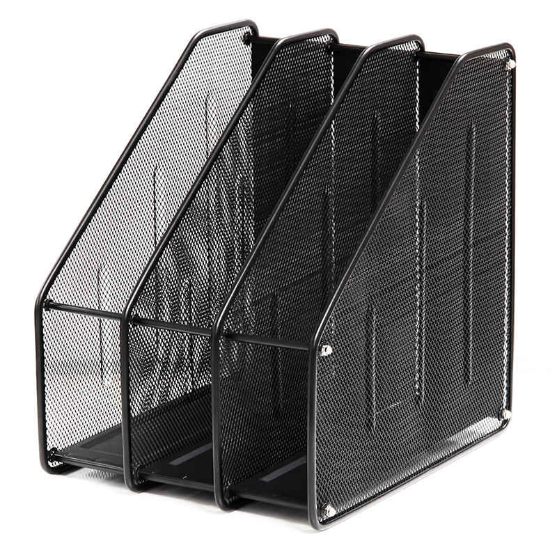 deli 9197 Magazine Container, 240×293×310mm, 500 gram, Black