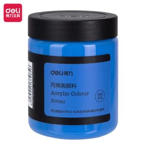 deli 73875 Acrylic paint, 300ml, Cobalt Blue