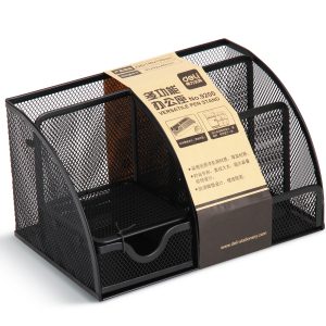 deli 9200 Desk Organizer, 220×140×130mm, Black