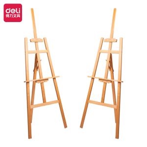 deli 73879 Easel, Beech wood material, height 150cm, Assorted Colors
