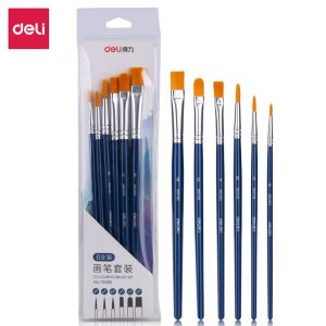 deli 73885 Brush set, 6 sets, nylon wool, Blue