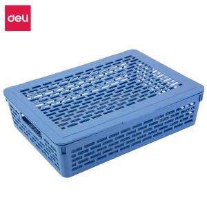 deli 923 File Tray, 340x253x88, Blue