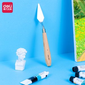 deli 73902-3 Paint knife art Scraper, No. 3 flat head, Assorted Colors