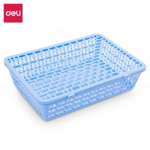 deli 924 File Tray, 360x255x90mm, Light Blue