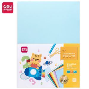 deli 74803 Handmade Product, 297*420mm/30 sheets, Assorted Colors