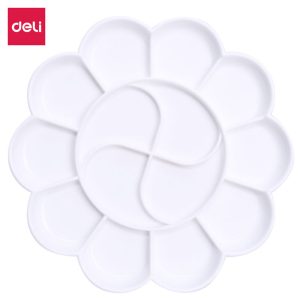 deli 9403 Palette, 14 grids, φ195mm, White