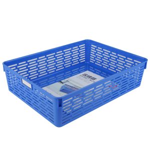 deli 929 File Tray, 324X240x85mm, Blue